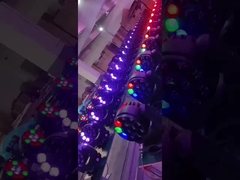 12pcs 40W RGBW 4 ইন 1 LED Beam Wash Moving Head Light For Wedding Lights বিয়ের আলো